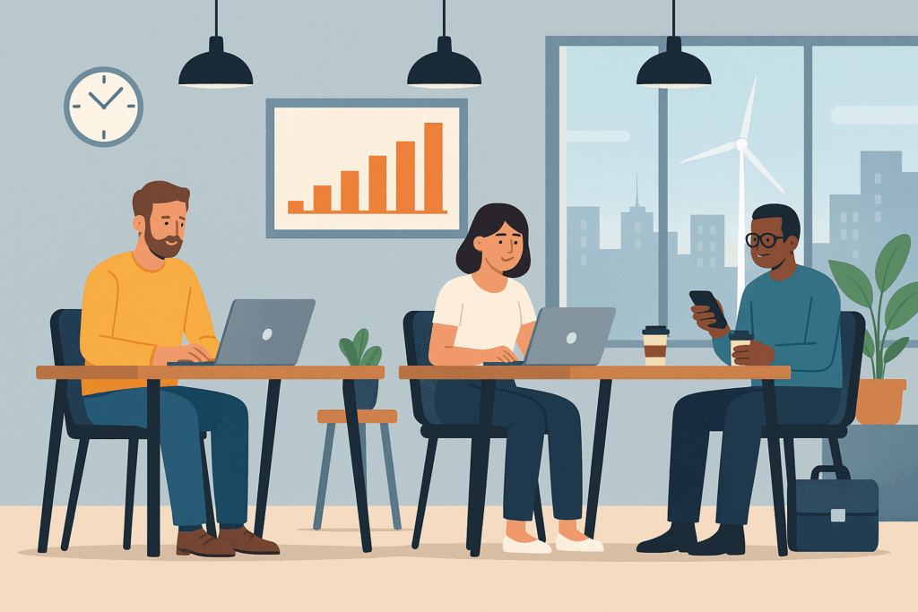 Coworking et télétravail : la solution face aux nouveaux défis énergétiques et économiques en 2025