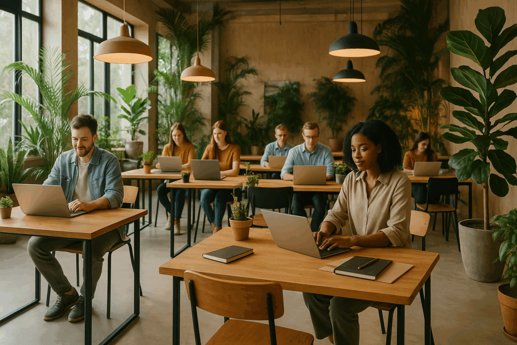 L’économie circulaire au cœur des espaces de coworking : un nouveau modèle durable