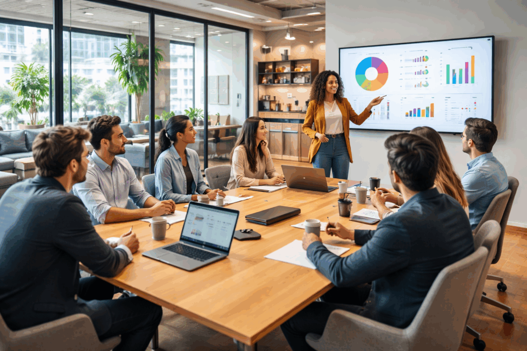 Location de salles de réunion en coworking : optimiser vos coûts et votre productivité