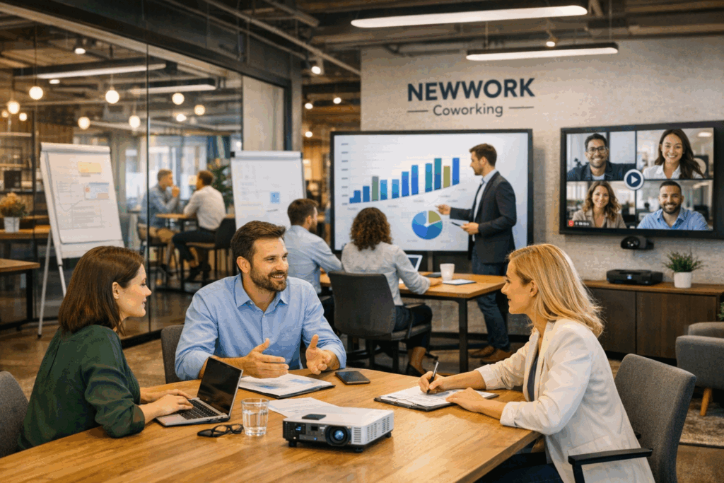 Location de salle de réunion en coworking : solutions flexibles pour startups et PME