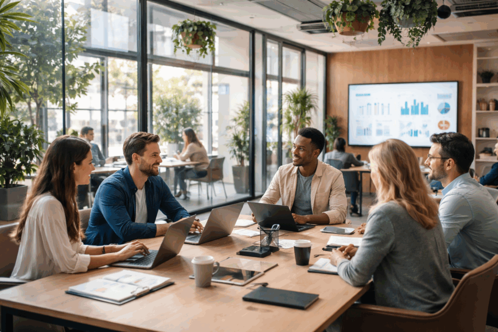 Location de salles de réunion flexibles pour télétravailleurs et entrepreneurs